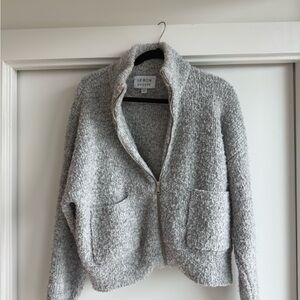Le Bon Shoppe Gray Teddy Jacket